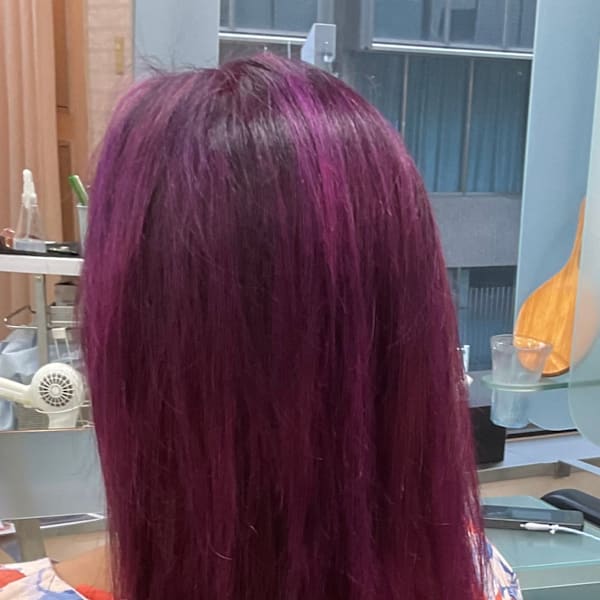 ケアブリーチ+カラー+髪質改善水素トリートメント