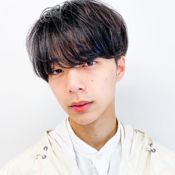 ビジネスOK◎メンズパーマニュアンスパーマ×短髪刈り上げ