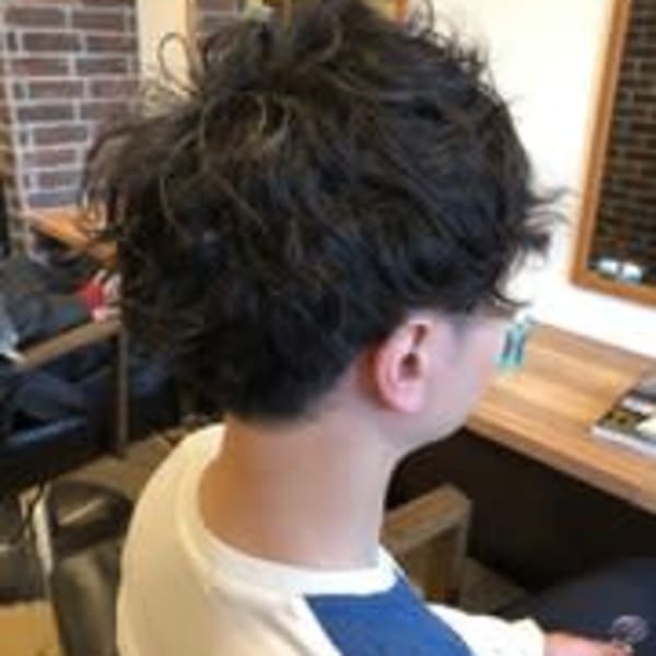 ナチュラルメンズパーマ