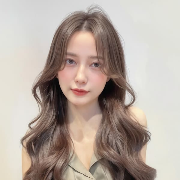 艶髪フェミニン♪モテロング×ウェーブ