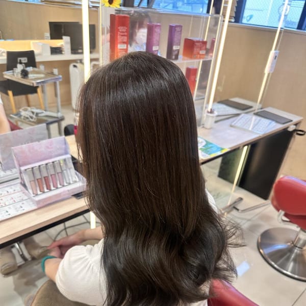 透明感赤み消しカラー