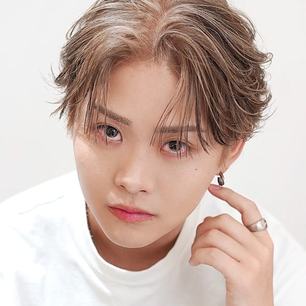 men's/メンズ/メンズカット/ブリーチ/ハイライト/|Lond re Maison.原宿店