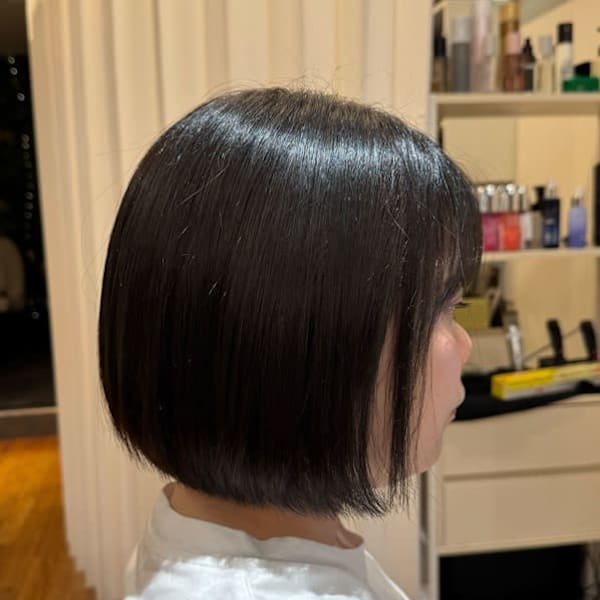 アイロンいらずな髪質改善ストレート