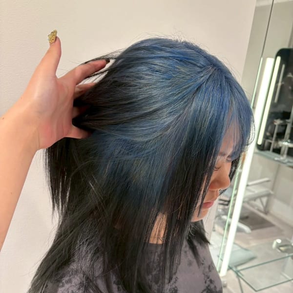 ハイトーンデザイン×髪質改善カラー