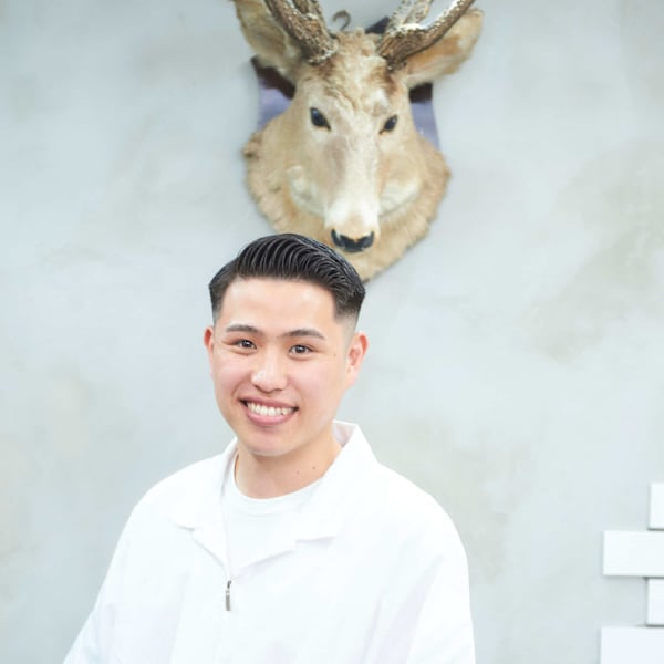 BARBERSHOP NOR品川区（2nd）【バーバーショップノアシナガワク　セカンド】のスタッフ紹介。小柳