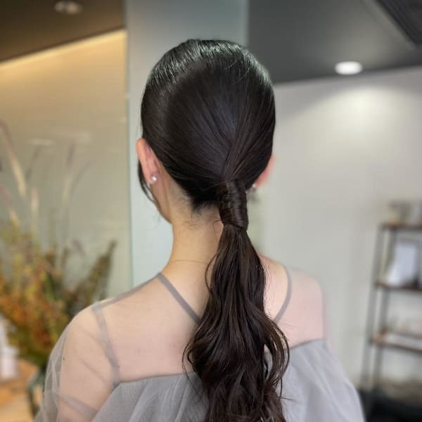 [風花]お呼ばれヘア タイトアヘンジ