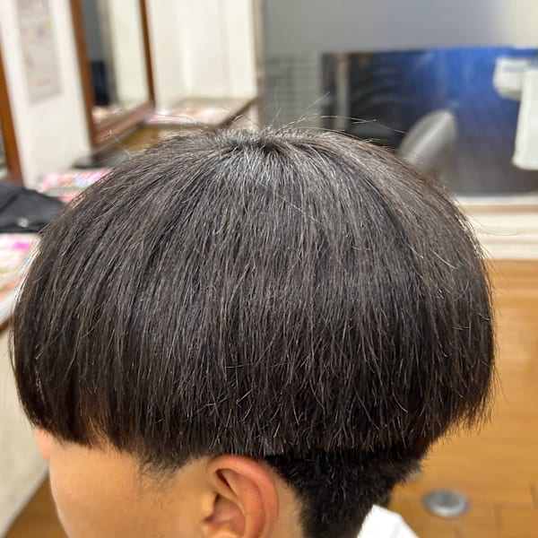 メンズ縮毛矯正ショート