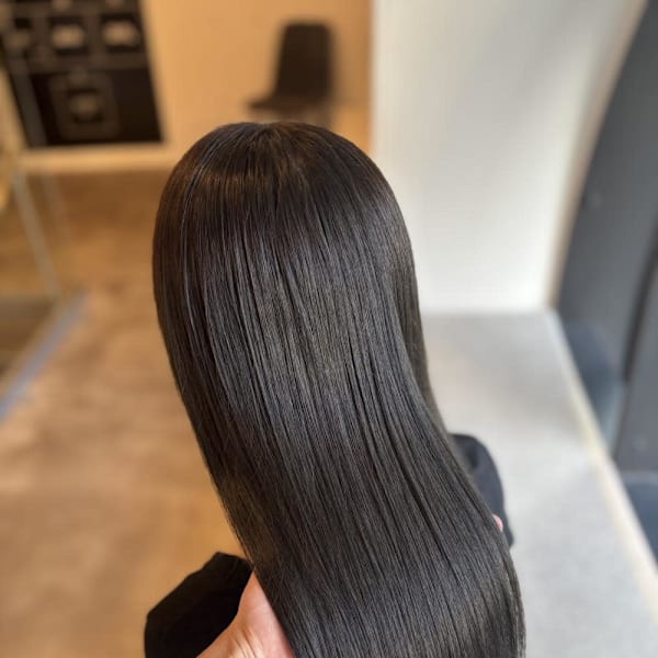 ブリーチなしグレージュ