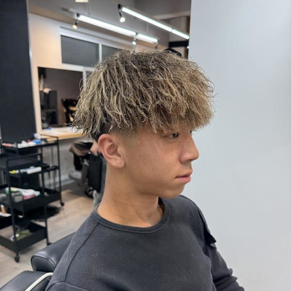 フェード/メンズ/大宮/ツイストスパイラル/