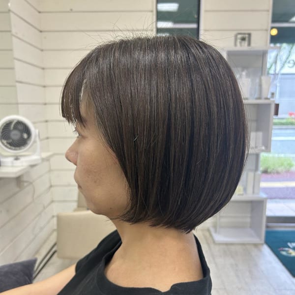 terrace岩政/コンパクトボブ30代40代/姪浜|terrace hair & botanical