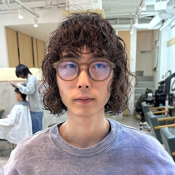 メンズボブ/ボブパーマ/メンズカット◎