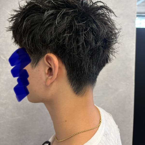 ルーズツイストスパイキーショート
