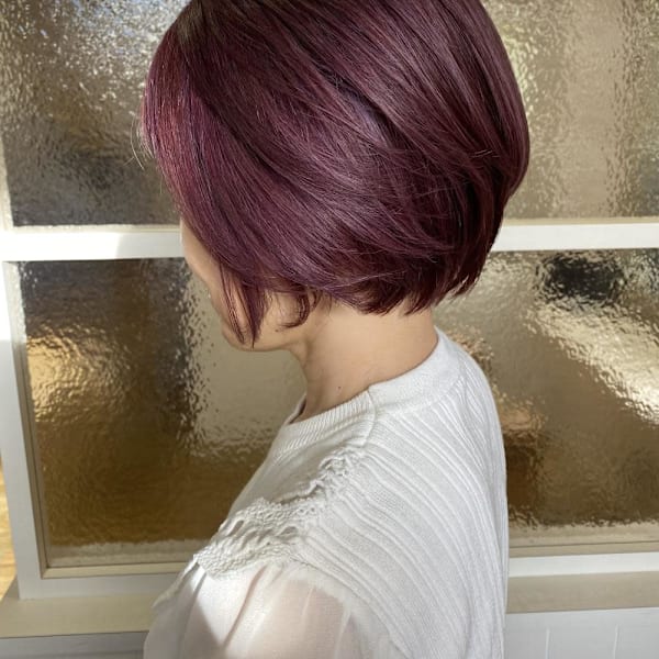 色落ちも綺麗☆ピンクバイオレット