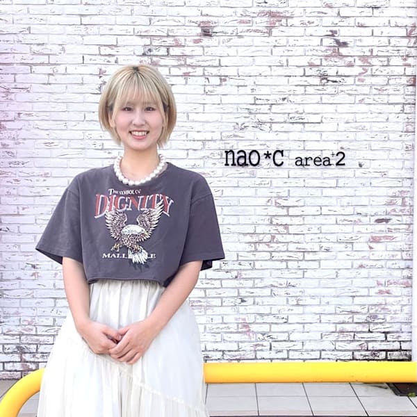 nao*c area2 北大和店(ナオシ エリアツー)【ナオシエリアツーキタヤマトテン】のスタッフ紹介。Hikari