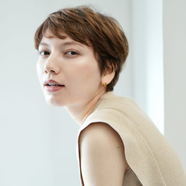 ショート・ボブ/白髪ぼかし/ハイライト/絶壁解消/40代/