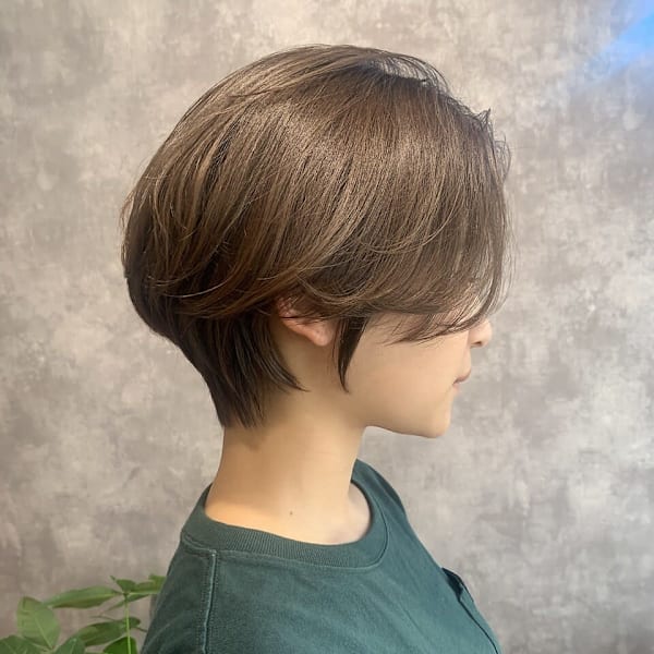 ハンサムショートヘアスタイル