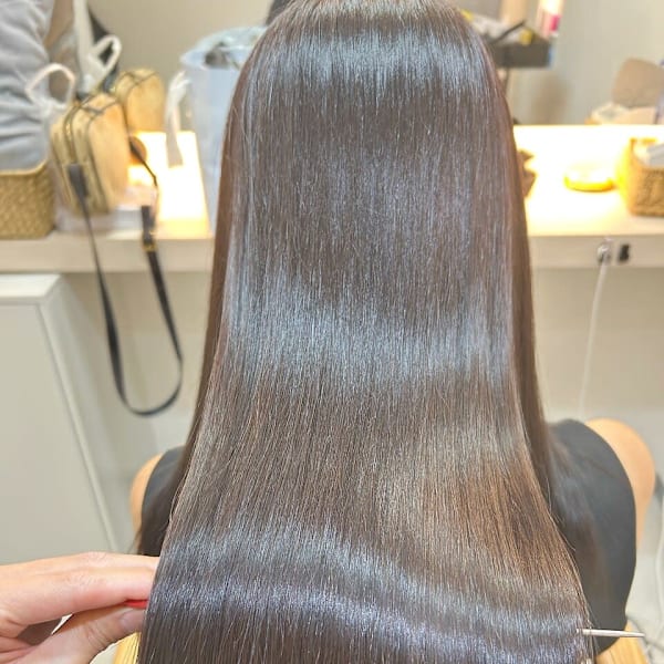 オベリスクTR+カット+スピエラ縮毛矯正+カラー