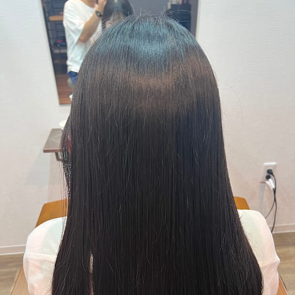 サラサラになるストレート|hair salon TEAK