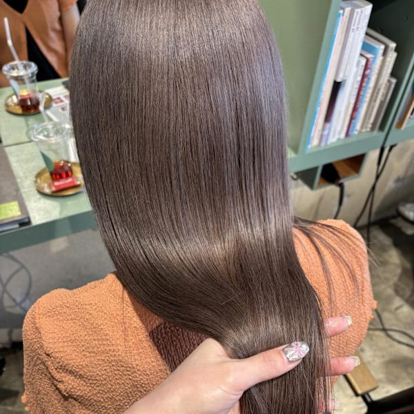 水素カラー×艶グレージュ|COLETTE 【コレット】