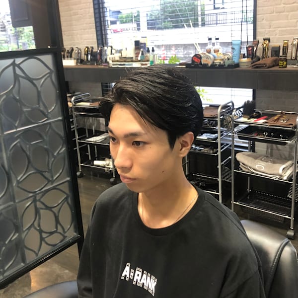 刈り上げマッシュ