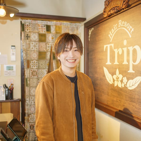 Hair Resort Trip【ヘアーリゾートトリップ】【ヘアーリゾートトリップ】のスタッフ紹介。林