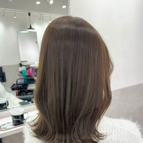 艶髪ロング+カーテンバング CIERA南船場/心斎橋/本町