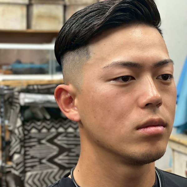 サイドパート 本厚木床屋 本厚木バーバー