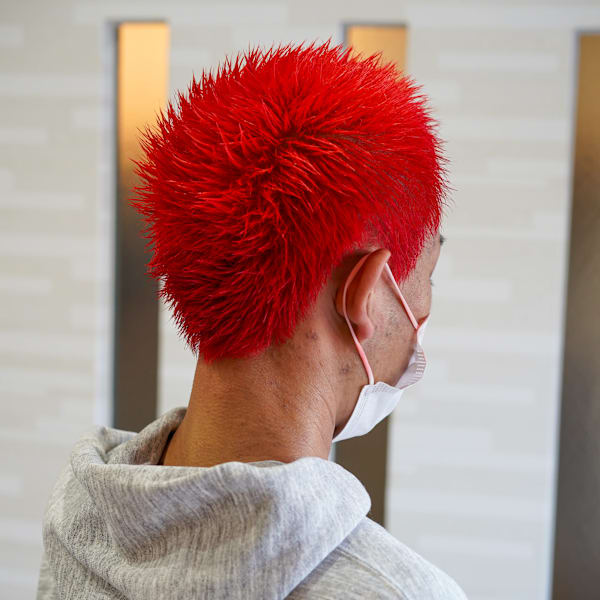 バーニングレッド×スパイキーショート