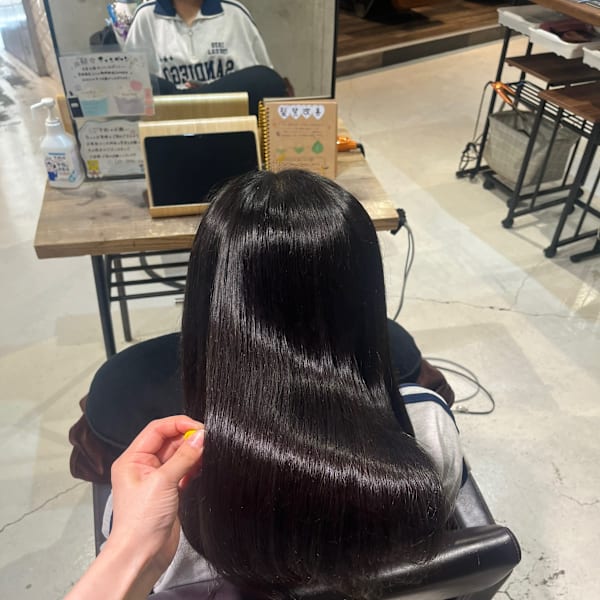 髪質改善×縮毛矯正×カット【AInoa Hanare 綾瀬】