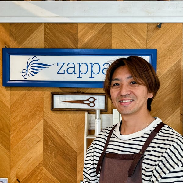 zappa due【ザッパ ドゥーエ】【ザッパ ドゥーエ】のスタッフ紹介。西谷 幸介