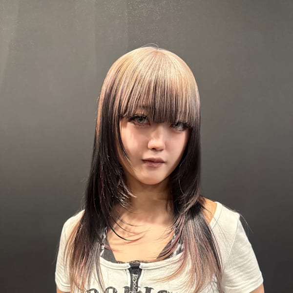 ルーツカラー　ケアブリーチ　ブリーチカラー　原宿/表参道