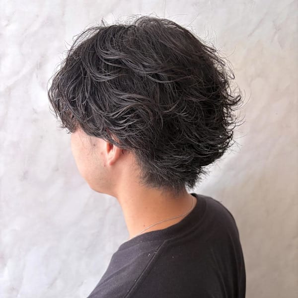 【ナチュラルサーフカール】朝ラク×抜け感ショートパーマ