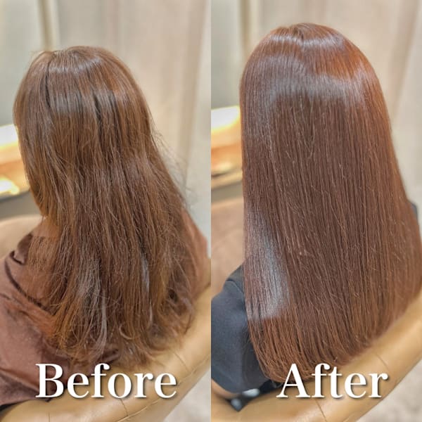 白髪ぼかし(オレンジカラー)白髪キレイにマイナス10歳