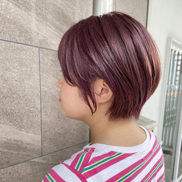 ピンク☆ショート