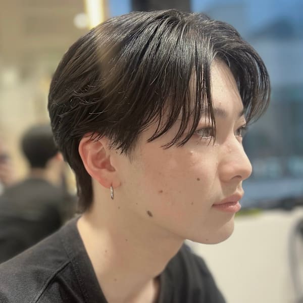 men's/メンズ/曲がる縮毛矯正/マッシュショート/韓国/