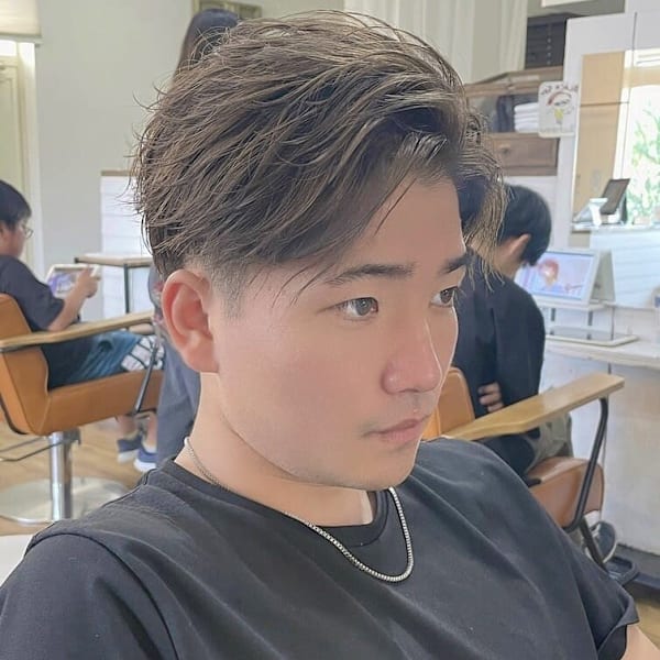 アップバングショート|きいろいさんかくの美容室 Kanshall【カンシャル】