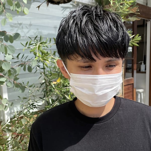 メンズマッシュ|きいろいさんかくの美容室 Kanshall【カンシャル】