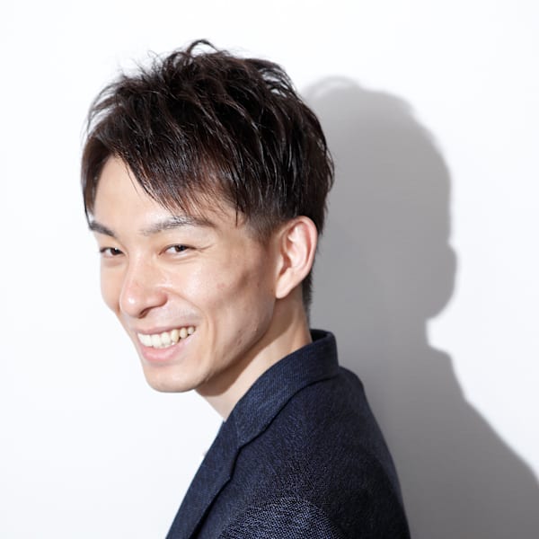 30代ビジネスマンツーブロック