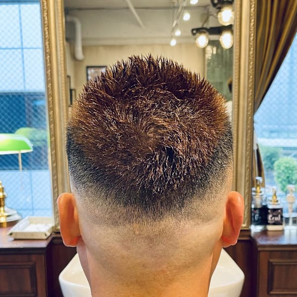 【40代 男性】ロンドンスキンハイフェード(大宮/バーバー)