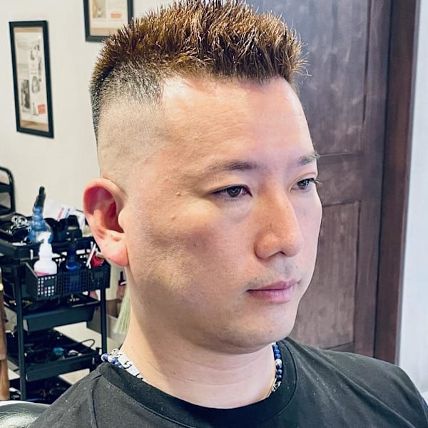 【40代 男性】ロンドンスキンハイフェード(大宮/バーバー)