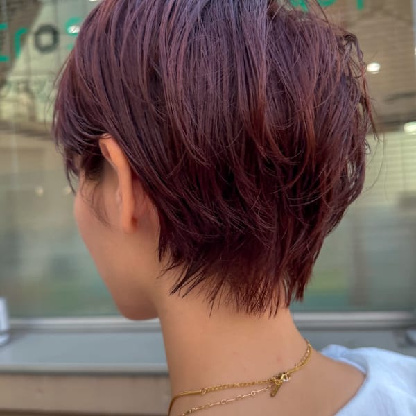 大人カシスブラウンカラー【静岡/静岡駅/髪質改善】