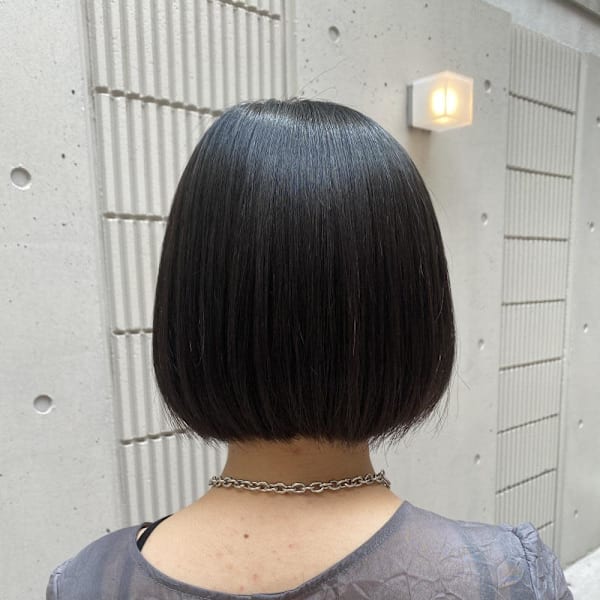 丸みボブ