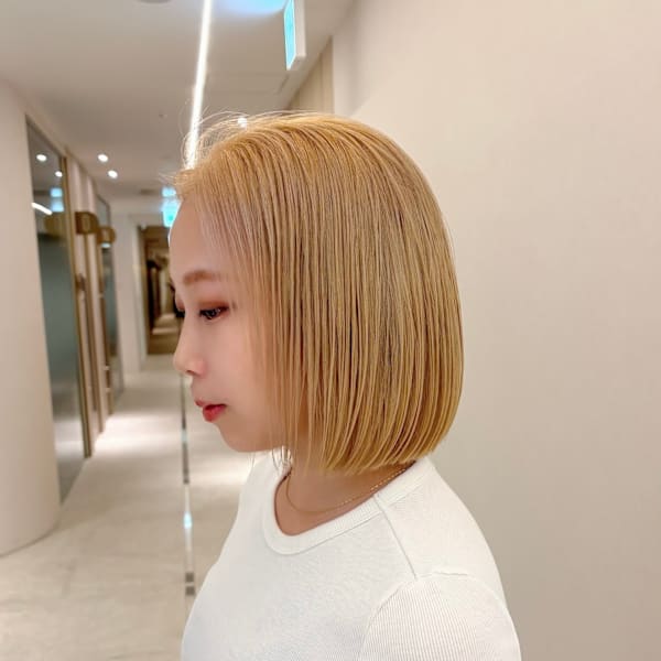 タッセルボブ/切りっぱなしボブ