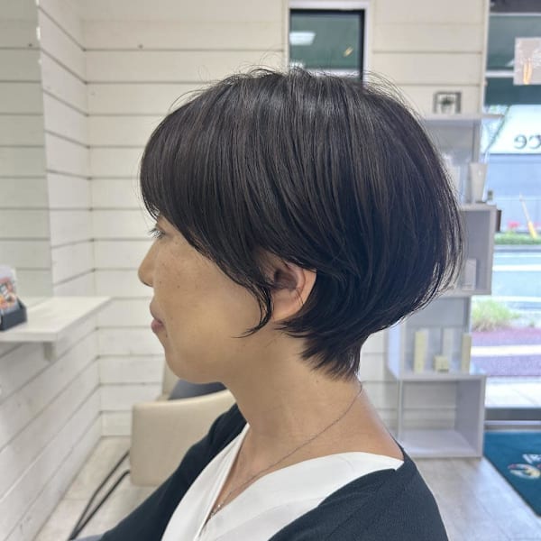 terrace岩政/くびれショート/30代40代/姪浜|terrace hair & botanical
