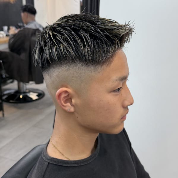 泰成/メンズ/バーバー/フェード/ツイストスパイラル/大宮