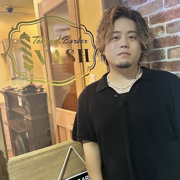 Tokyo Barber VASH 北千住店【トウキョウバーバーヴァッシュキタセンジュテン】のスタッフ紹介。田中大地