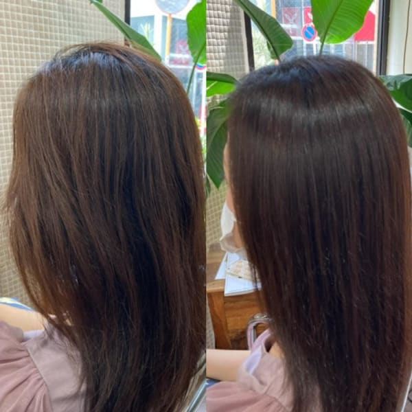 【美髪整形】異次元の最新髪質改善☆シルク酸性ストレート