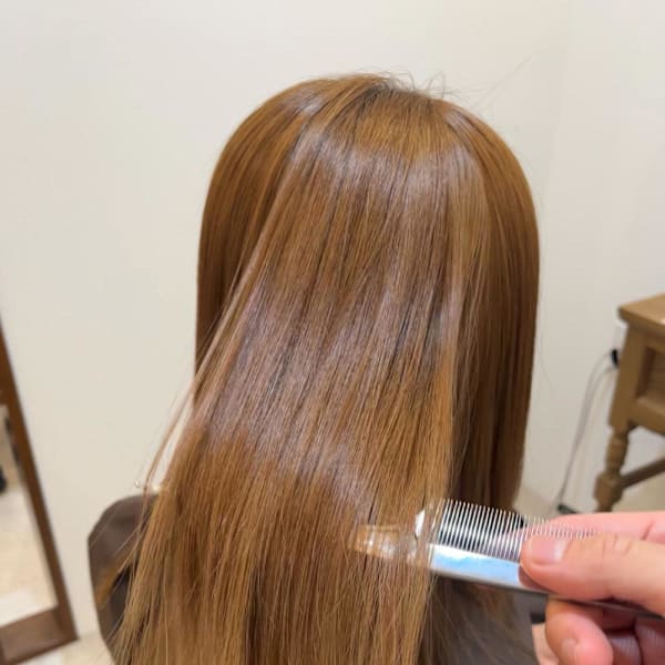 ブリーチ毛縮毛矯正