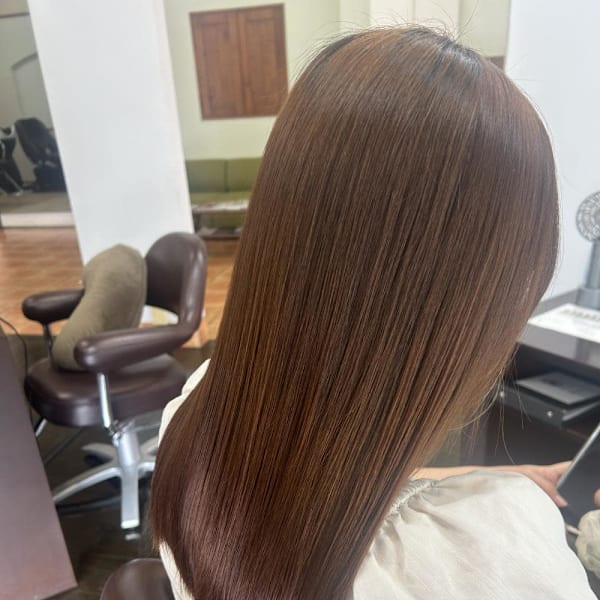 髪質改善ストレート