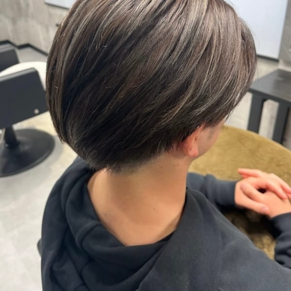 ☆メンズブリーチデザイン×エアータッチハイライト